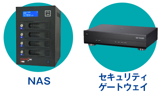 NASとセキュリティゲートウェイ