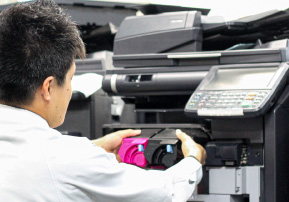 コピー機のメンテナンス03